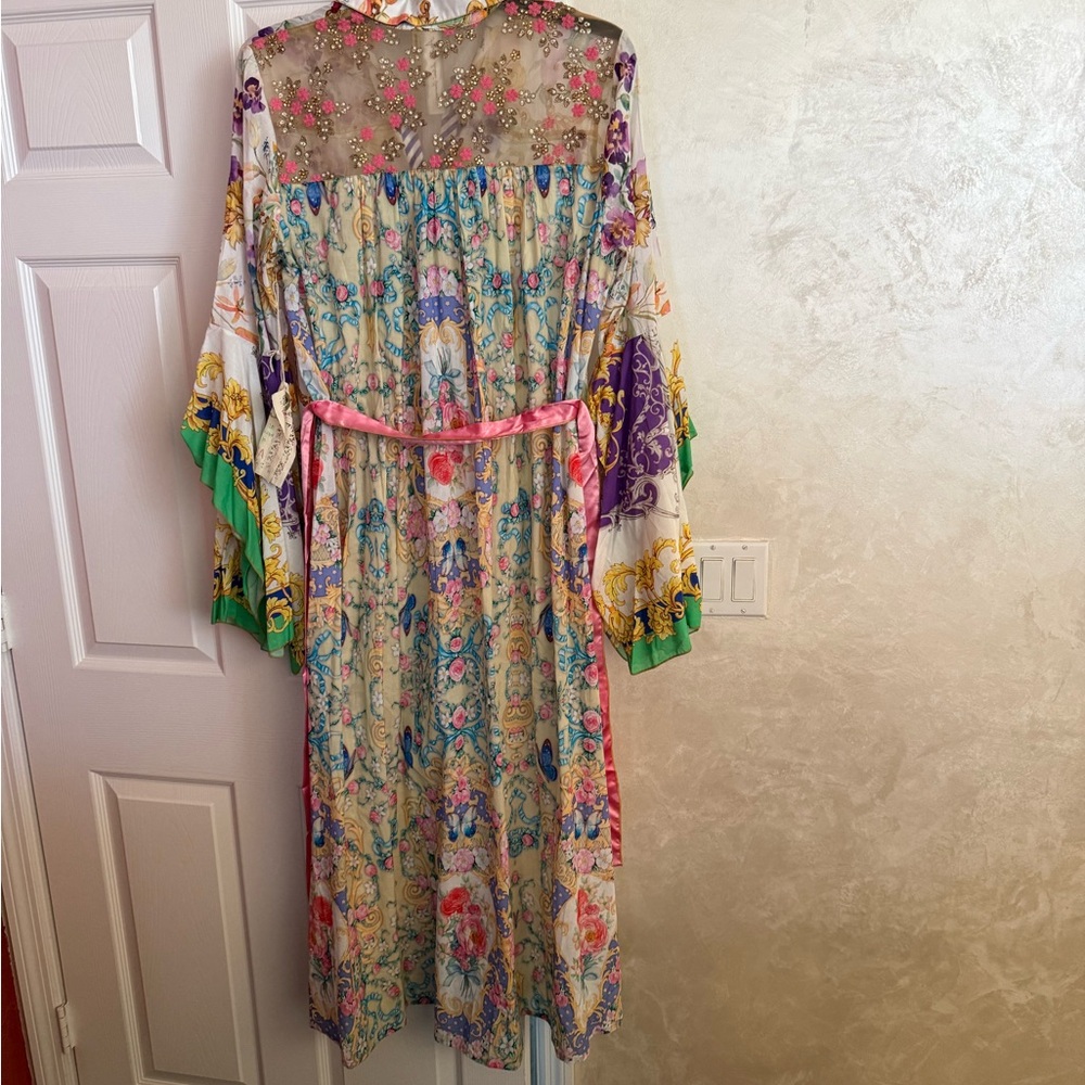 Aratta Floral Multicolor Women's Dress size L - Picture 3 of 4
